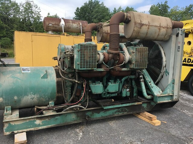 Detroit 12V149TT 830KW Diesel Generator